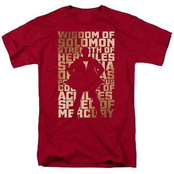 Shazam Movie Sihouette Short Sleeve Adult T-shirt