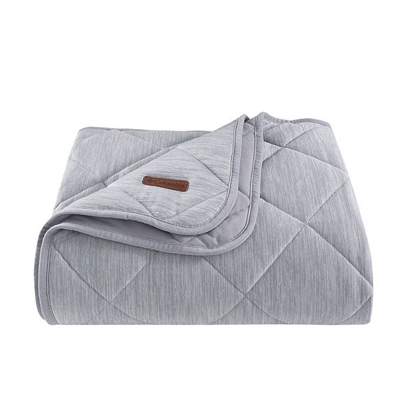 Columbia Cooling Throw Blanket - Heather Gray