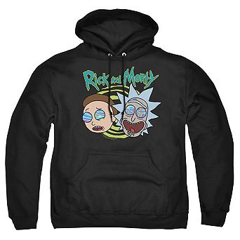 Rick And Morty Blown Minds Adult Pull Over Hoodie