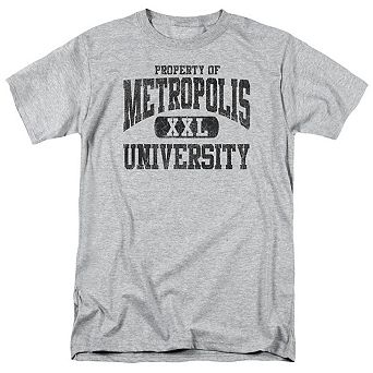 Superman Property Of Metropolis University Short Sleeve Adult T-shirt