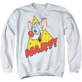 Pinky And The Brain Narf Adult Crewneck Sweatshirt