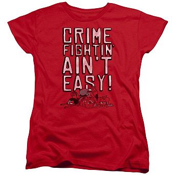 Teen Titans Go Not Easy Short Sleeve Womens T-shirt