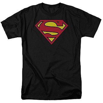 Superman Classic Logo Short Sleeve Adult T-shirt