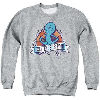 Rick And Morty Existence Is Pain Adult Crewneck Sweatshirt