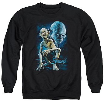 Lord Of The Rings Smeagol Adult Crewneck Sweatshirt