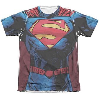 Superman New 52 Superman Sleeve T-shirt