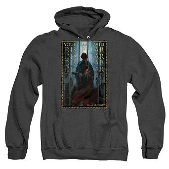 Game Of Thrones Your Name Will Disappear Adult Heather Hoodie