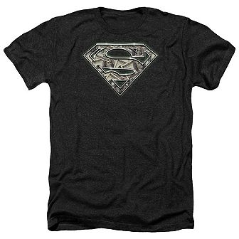 Superman All About The Benjamins Adult Heather T-shirt