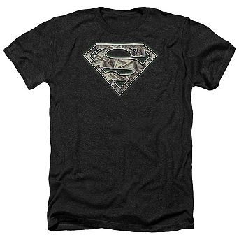 Superman All About The Benjamins Adult Heather T-shirt
