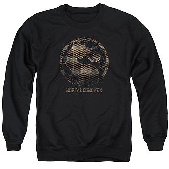 Mortal Kombat X Metal Seal Adult Crewneck Sweatshirt