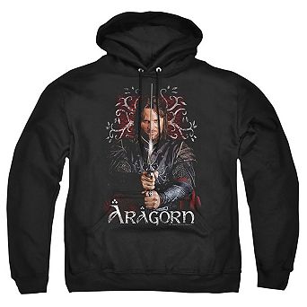 Lord Of The Rings Aragorn Adult Pull Over Hoodie