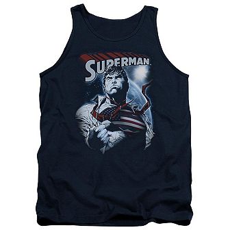 Superman Honor And Protect Adult Tank Top