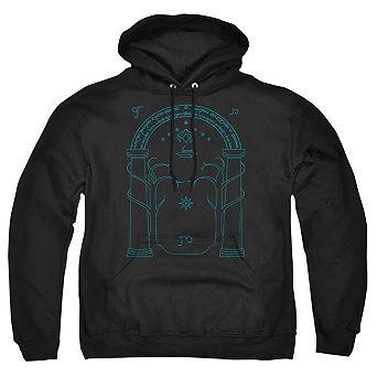 Lord Of The Rings Doors Of Durin Adult Pull Over Hoodie