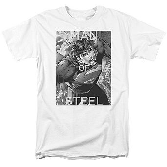 Superman Flight Of Steel Short Sleeve Adult T-shirt