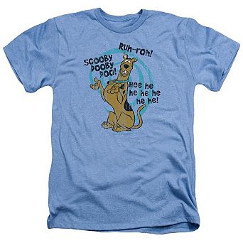 Scooby Doo Quoted Adult Heather T-shirt