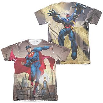 Superman Light And Darkseid Sleeve T-shirt