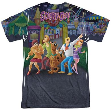 Scooby Doo Big Dog Short Sleeve Adult Poly Crew T-shirt