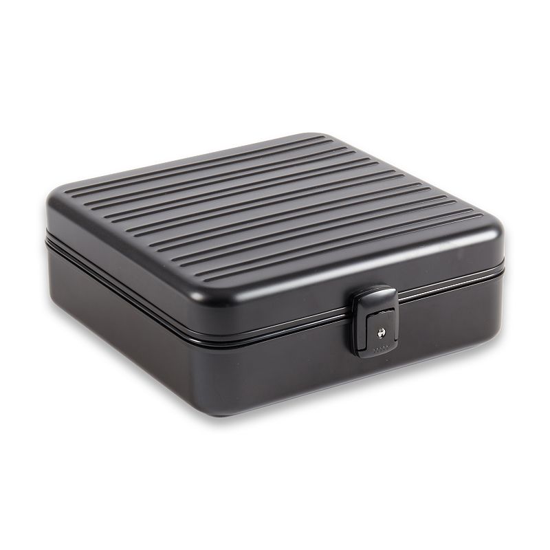 Bey-Berk Prague Aluminum Nine Watch Case, Black