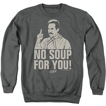 Seinfeld No Soup Adult Crewneck Sweatshirt