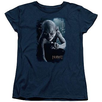 The Hobbit Gollum Poster Short Sleeve Womens T-shirt