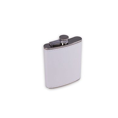 Bey-Berk Victoria 6-oz. Leather Flask