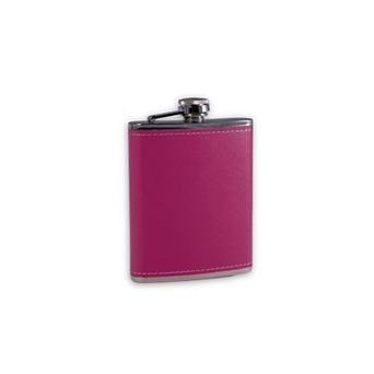 Bey-Berk Victoria 6-oz. Leather Flask