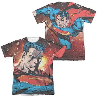 Superman Determination Sleeve T-shirt