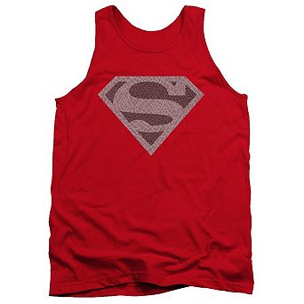 Superman Elephant Shield Adult Tank Top