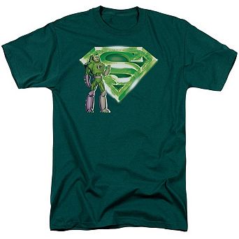Superman Lex & Kryptonite Logo Short Sleeve Adult T-shirt