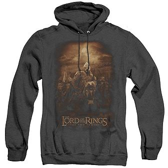 Lord Of The Rings Riders Of Rohan Adult Heather Hoodie