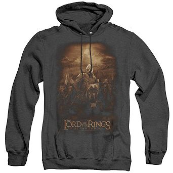 Lord Of The Rings Riders Of Rohan Adult Heather Hoodie
