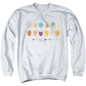 Rick And Morty Get Schwifty Adult Crewneck Sweatshirt
