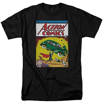 Superman Action No. 1 Short Sleeve Adult T-shirt