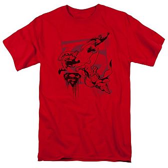 Superman Omnipresent Short Sleeve Adult T-shirt