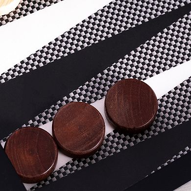 Bey-Berk Axel Backgammon & Chess Set