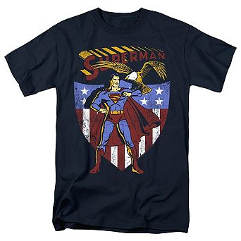 Superman All American Short Sleeve Adult T-shirt