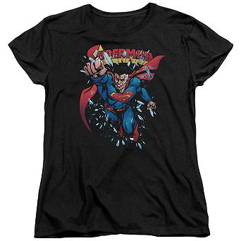 Superman Old Man Kal Short Sleeve Womens T-shirt