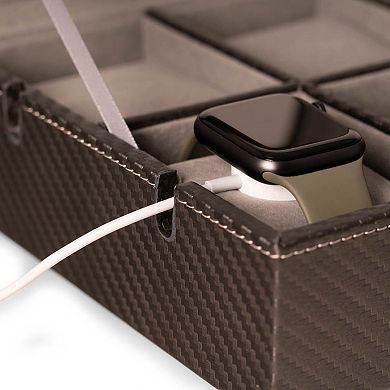 Bey-Berk Devin Watch & Tech Valet