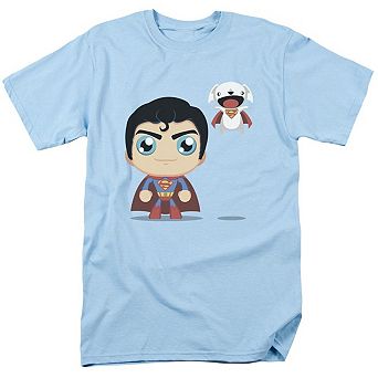 Superman Cute Superman Short Sleeve Adult T-shirt
