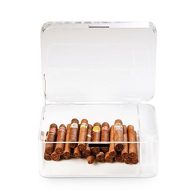 Bey-Berk Drake Acrylic Humidor