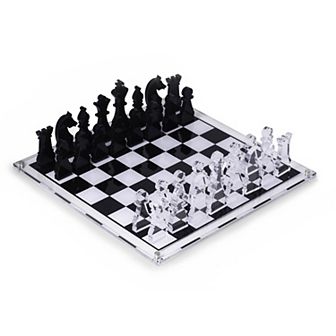 Bey-Berk Charlie Acrylic Chess Set