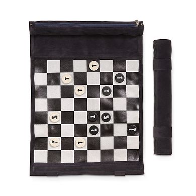 Bey-Berk Frankie Roll-up Chess Set