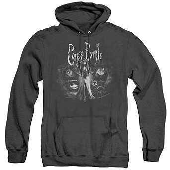Corpse Bride Bride To Be Adult Heather Hoodie