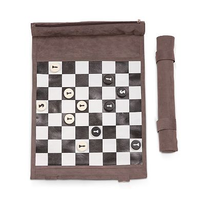 Bey-Berk Jones Roll-up Chess Set