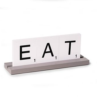 Bey-Berk EAT Scrabble Design Sign