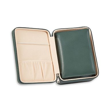 Bey-Berk Drake Leather Travel Watch Case