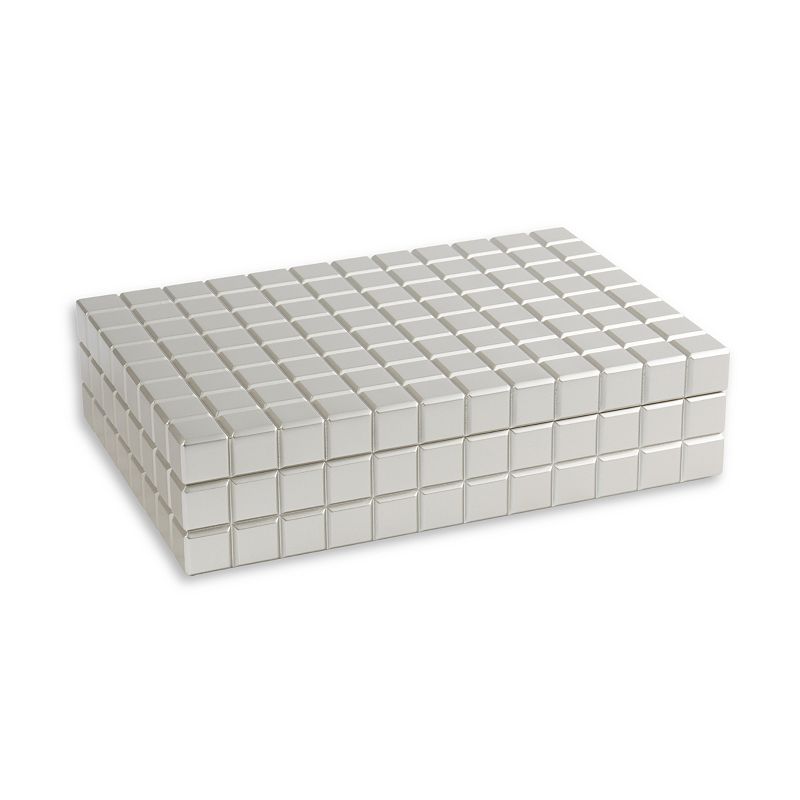 Bey-Berk Bogota Cube Design Ten Watch Case, Gray