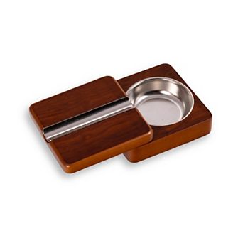 Bey-Berk Rosewood Swivel Cigar Ashtray