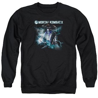 Mortal Kombat X Raiden Adult Crewneck Sweatshirt