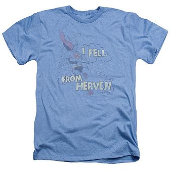Superman I Fell Adult Heather T-shirt